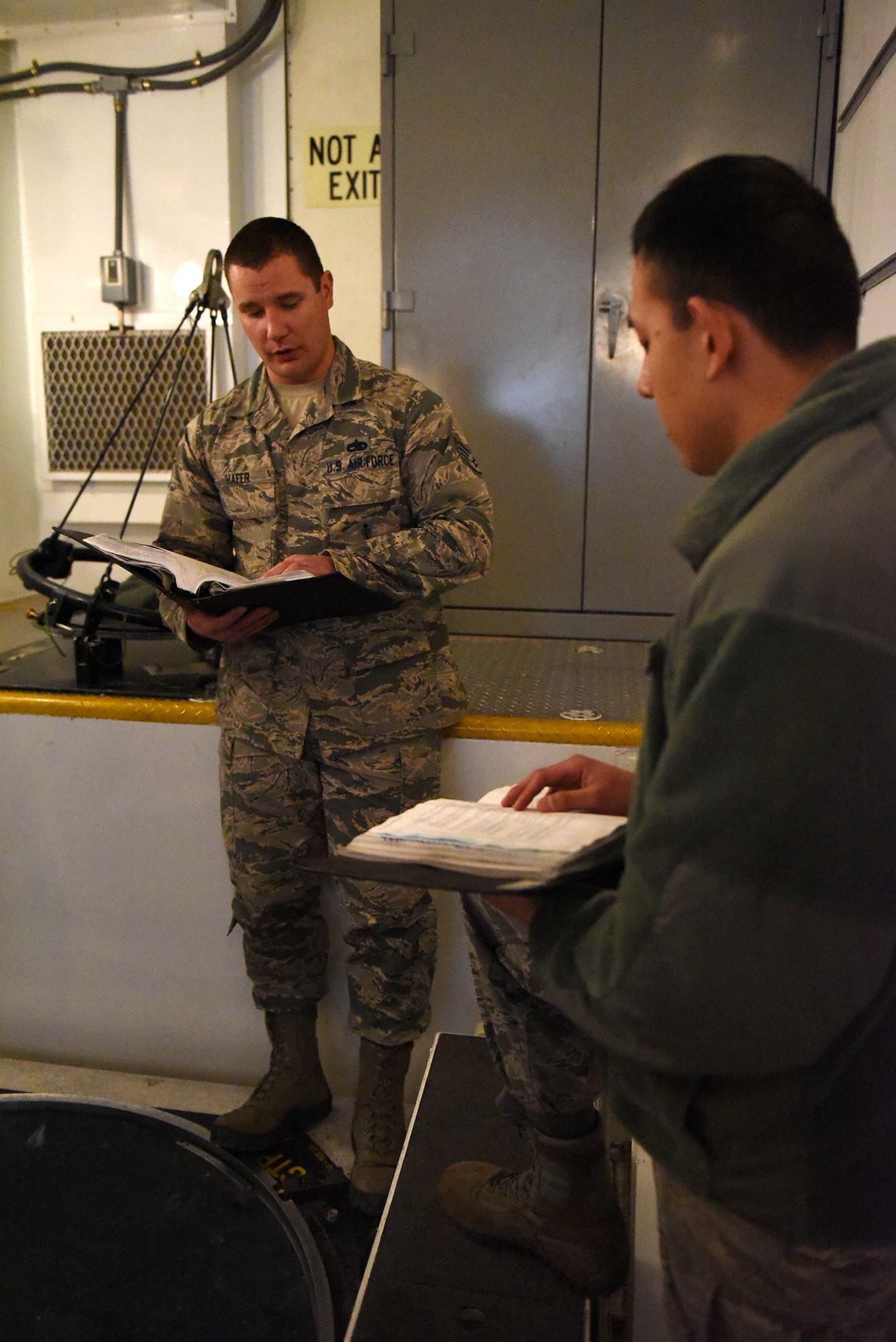 373rd TRS Det. 2 missile maintenance training