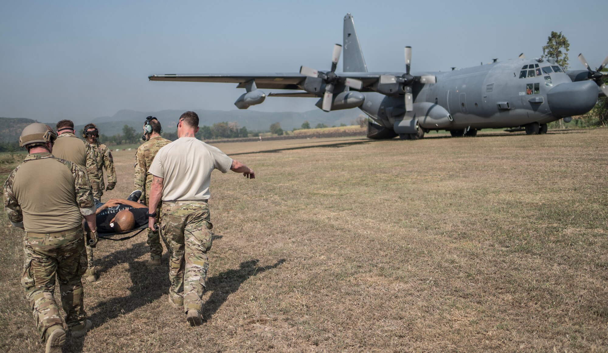 Tactical medical response training at Cobra Gold 2018