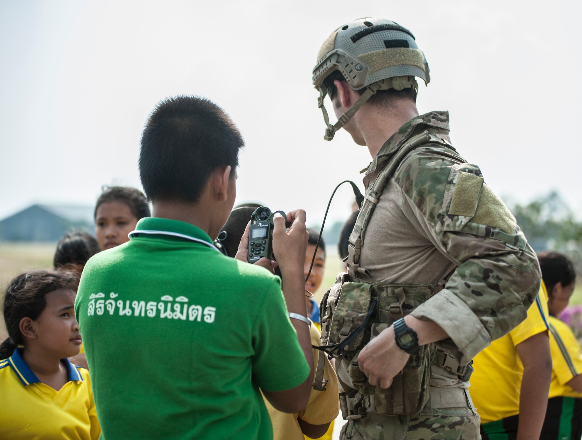 Bilateral friendship jump at Cobra Gold 2018