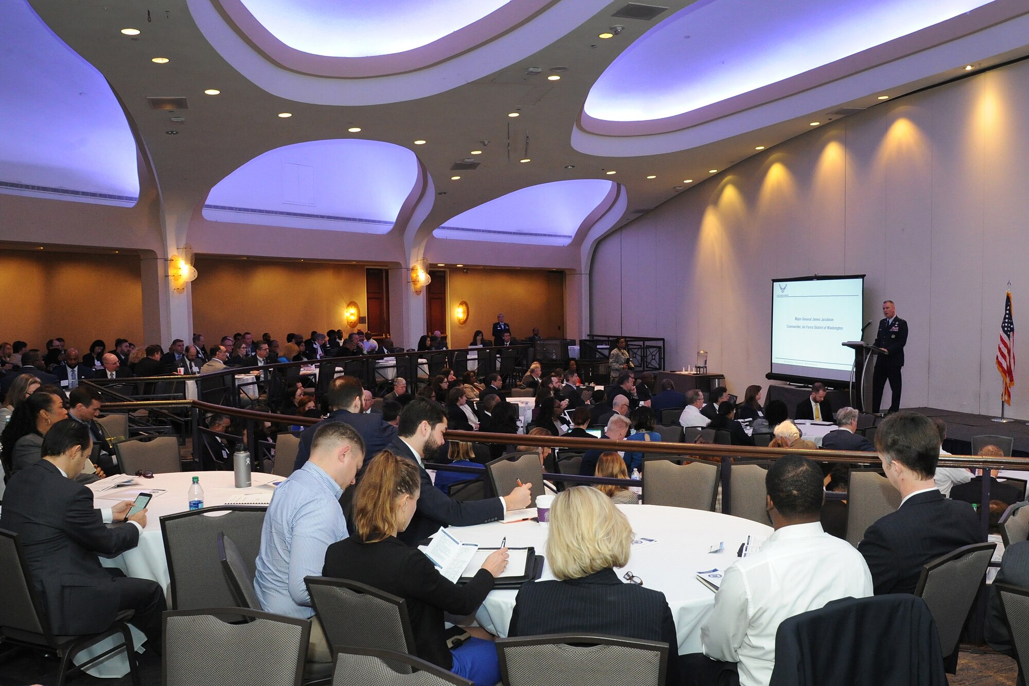 Air Force District of Washington Industry Day on Feb. 21, 2018.