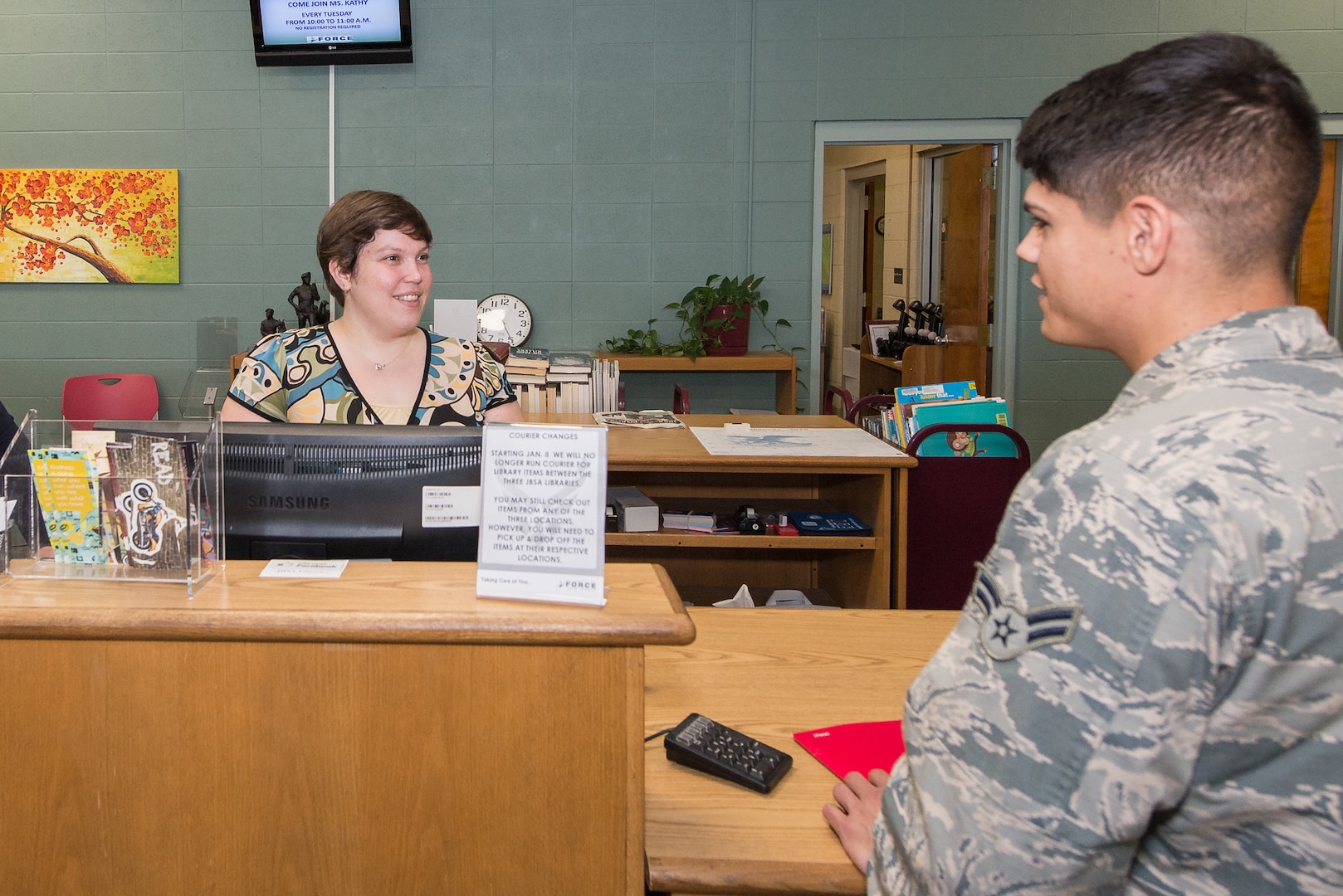 JBSA Lackland Library Re-Opening