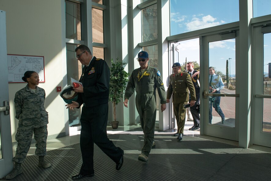 Australian Defence Force Vice Chief Visits Luke