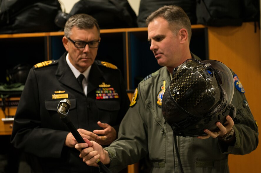 Australian Defence Force Vice Chief Visits Luke