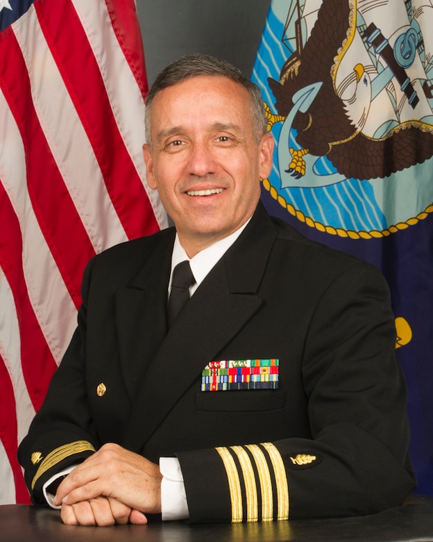 U.S. Navy Capt. Dale Barrette, commanding officer