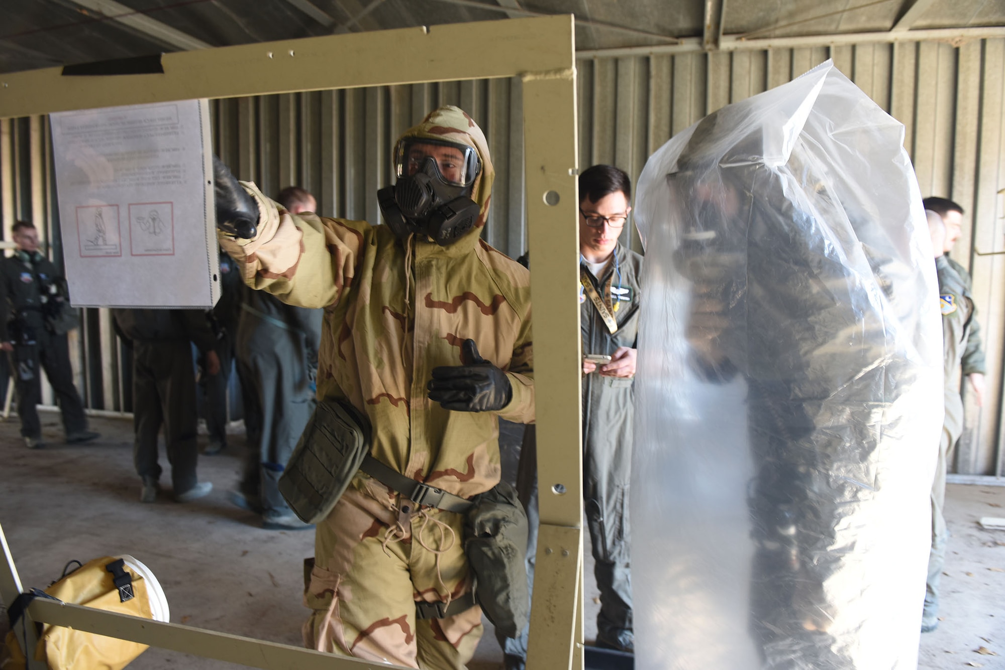 The 12th Airborne Command and Control deployment readiness exercise.