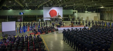 USFJ command chief welcomes JASDF F-35A to Misawa