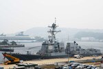 USS Dewey Arrives in Sasebo