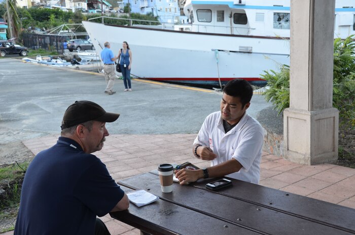 St. John team meeting