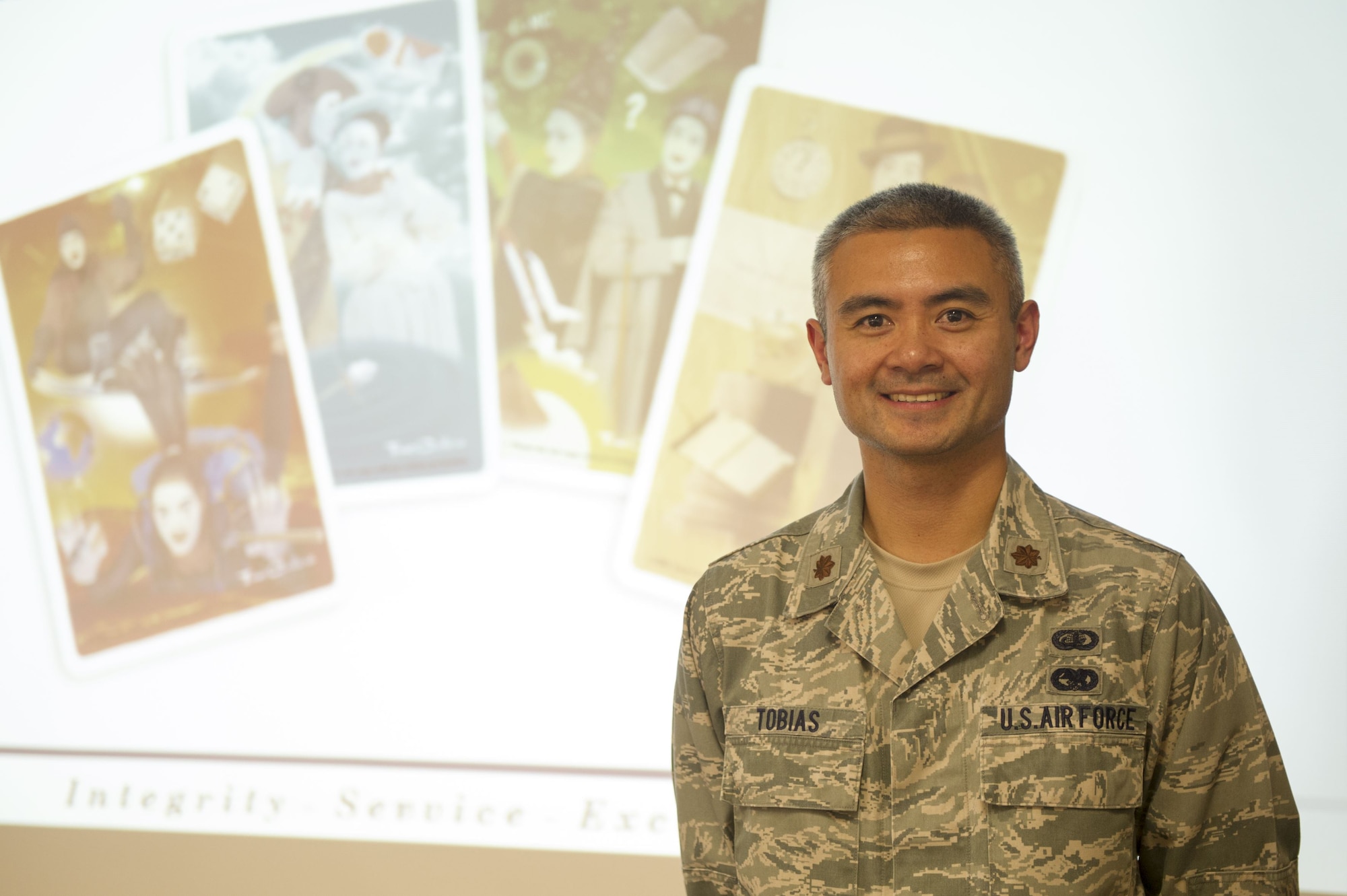 Maj. Francis J. Tobias, director of Equal Opportunity for the 940th Air Refueling Wing, poses for a photo Dec. 3 at Beale Air Force Base, California.