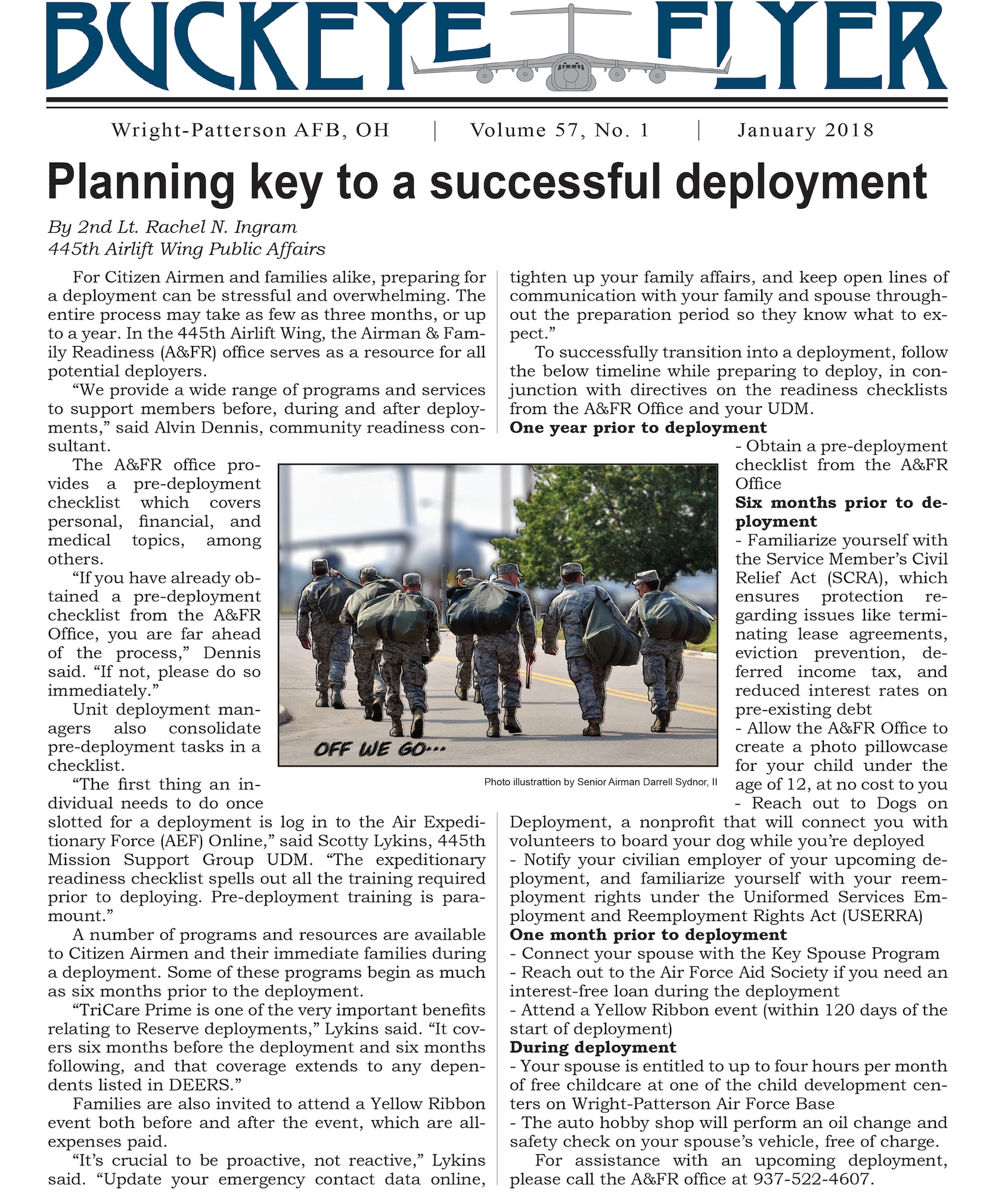 The January 2018 issue of the Buckeye Flyer is now available.