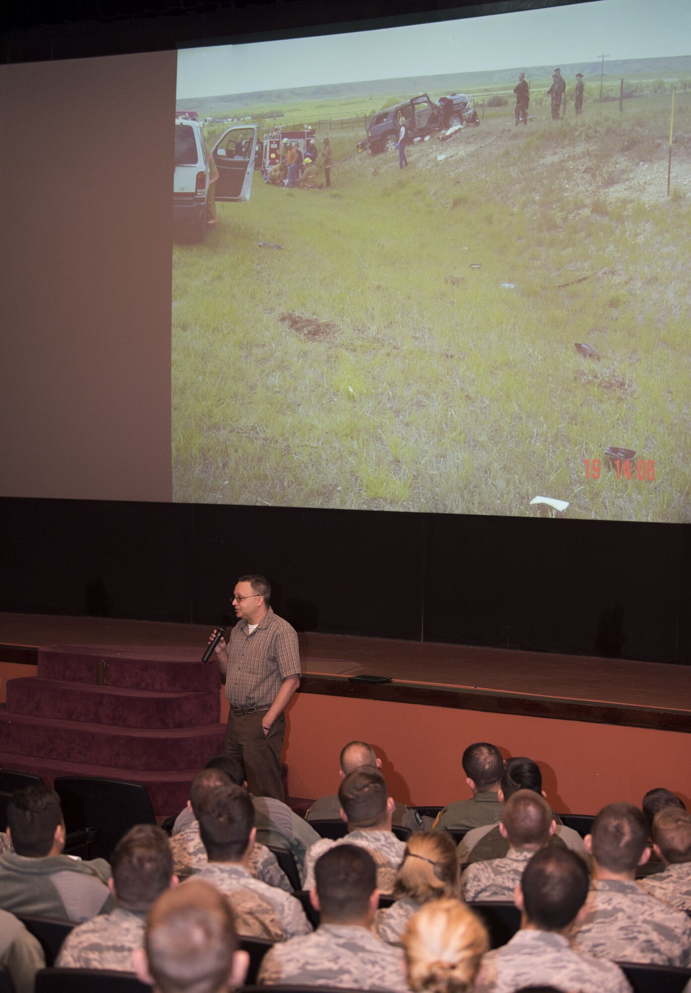 Guest speaker speaking