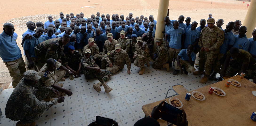 FAN graduation ceremony at Nigerien Air Base 201, Niger