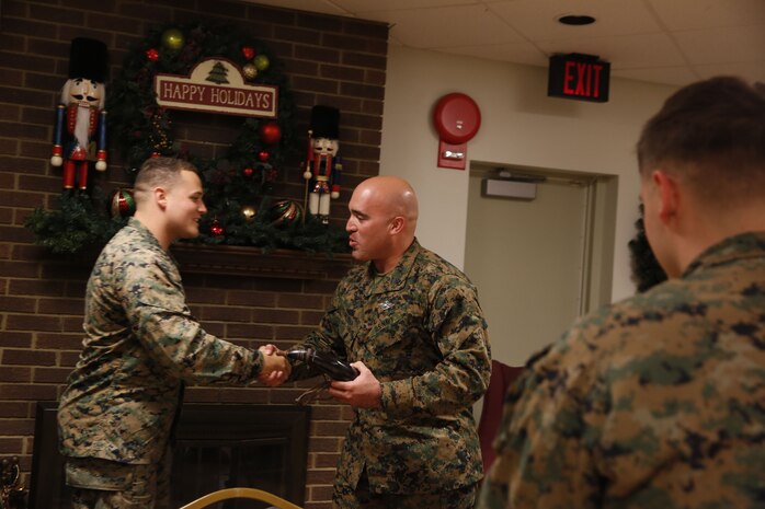 The night before, the Marines tested their refined customs and courtesies during a Mess Night with Chief Petty Officer. Alfredo A. Medinalima , CBIRF’s Independent Duty Corpsman, as the event's guest of honor.The noncommissioned officers completed the 3 week course curriculum that included sword, guidon, and drill manual, land navigation, Marine Corps promotion system for sergeants and below and other small unit leader skills and traits. (Official USMC Photos by Cpl. Maverick Mejia/ Released)