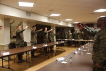 The night before, the Marines tested their refined customs and courtesies during a Mess Night with Chief Petty Officer. Alfredo A. Medinalima , CBIRF’s Independent Duty Corpsman, as the event's guest of honor.The noncommissioned officers completed the 3 week course curriculum that included sword, guidon, and drill manual, land navigation, Marine Corps promotion system for sergeants and below and other small unit leader skills and traits. (Official USMC Photos by Cpl. Maverick Mejia/ Released)
