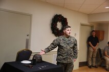The night before, the Marines tested their refined customs and courtesies during a Mess Night with Chief Petty Officer. Alfredo A. Medinalima , CBIRF’s Independent Duty Corpsman, as the event's guest of honor.The noncommissioned officers completed the 3 week course curriculum that included sword, guidon, and drill manual, land navigation, Marine Corps promotion system for sergeants and below and other small unit leader skills and traits. (Official USMC Photos by Cpl. Maverick Mejia/ Released)