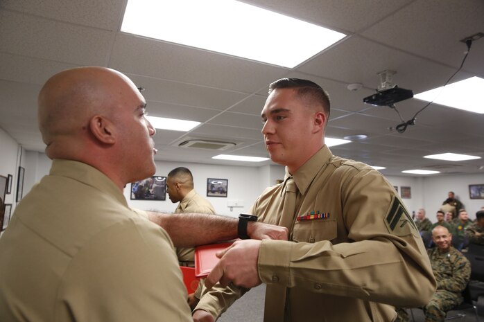 The night before, the Marines tested their refined customs and courtesies during a Mess Night with Chief Petty Officer. Alfredo A. Medinalima , CBIRF’s Independent Duty Corpsman, as the event's guest of honor.The noncommissioned officers completed the 3 week course curriculum that included sword, guidon, and drill manual, land navigation, Marine Corps promotion system for sergeants and below and other small unit leader skills and traits. (Official USMC Photos by Cpl. Maverick Mejia/ Released)