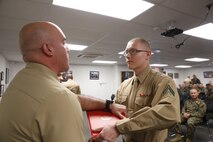 The night before, the Marines tested their refined customs and courtesies during a Mess Night with Chief Petty Officer. Alfredo A. Medinalima , CBIRF’s Independent Duty Corpsman, as the event's guest of honor.The noncommissioned officers completed the 3 week course curriculum that included sword, guidon, and drill manual, land navigation, Marine Corps promotion system for sergeants and below and other small unit leader skills and traits. (Official USMC Photos by Cpl. Maverick Mejia/ Released)