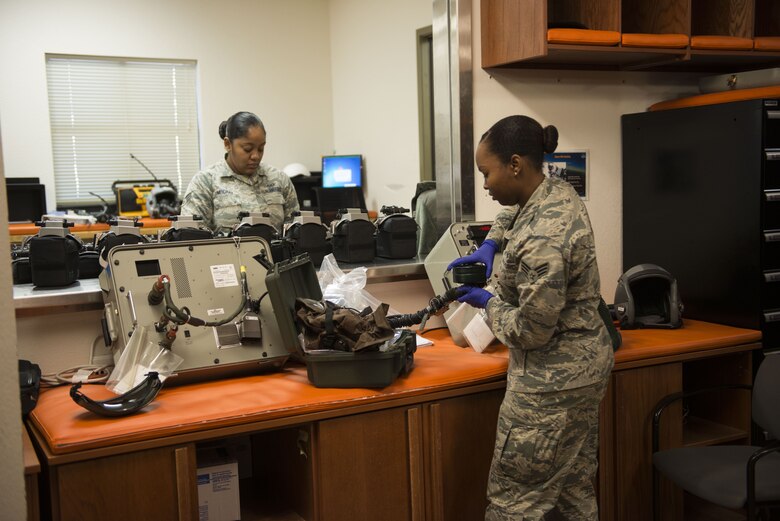 AFE Airmen are responsible for ensuring the aircrews gear is in top-notch condition before takeoff.