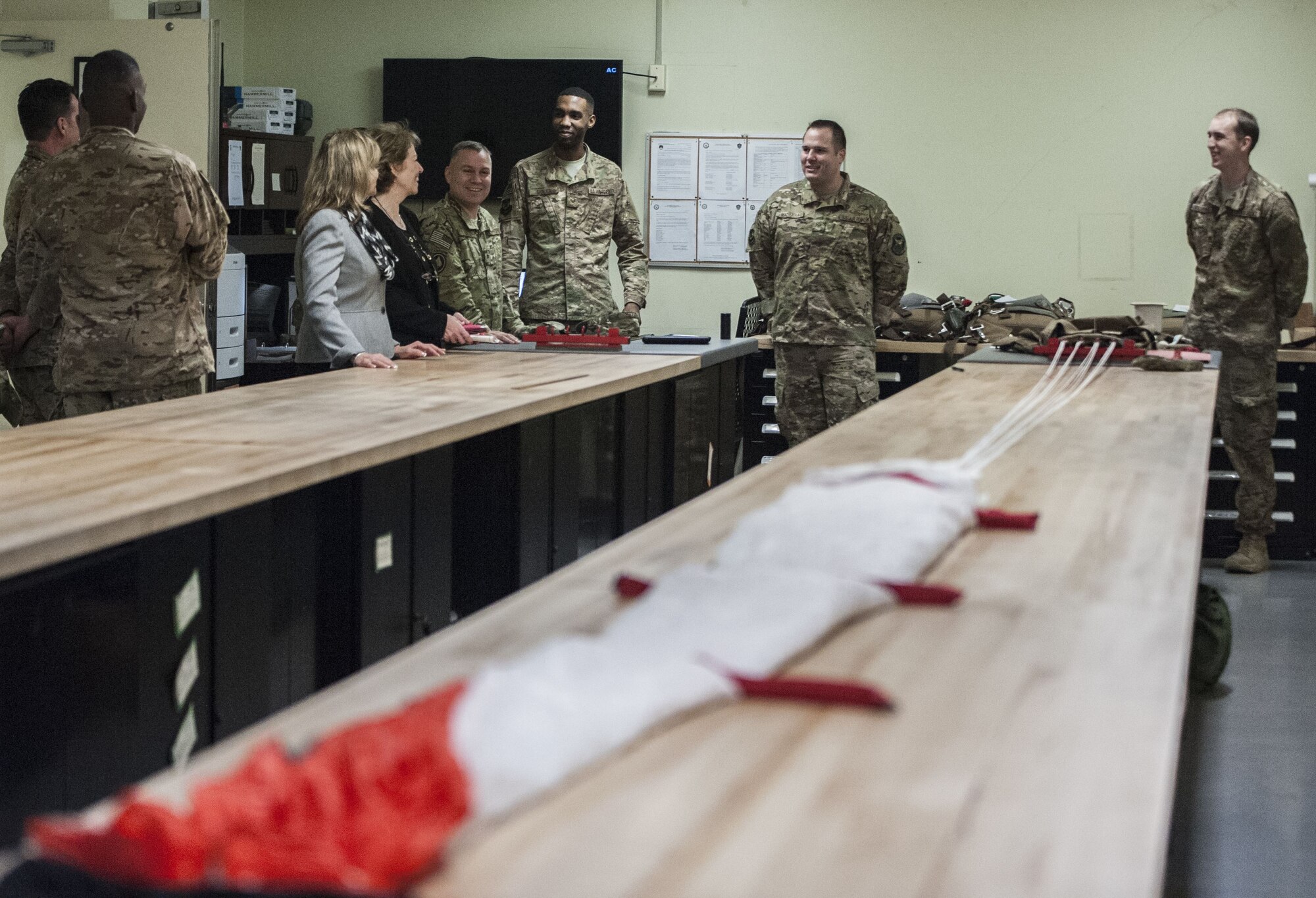 AFSOC staff visits the 353rd SOG