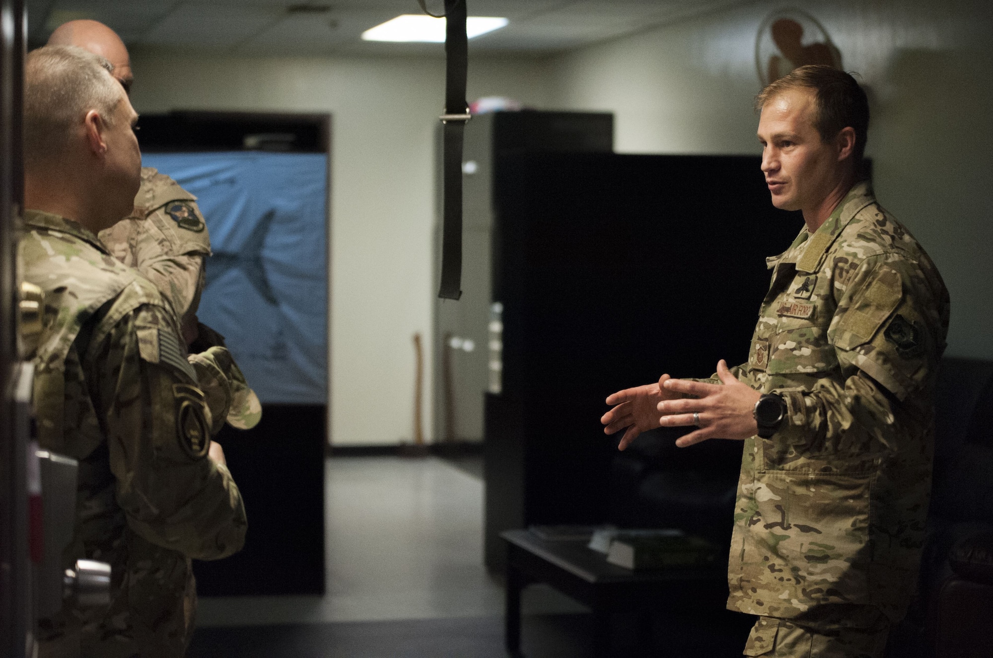 AFSOC staff visits the 353rd SOG