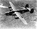 B-24 flies over Kirtland Air Force Base