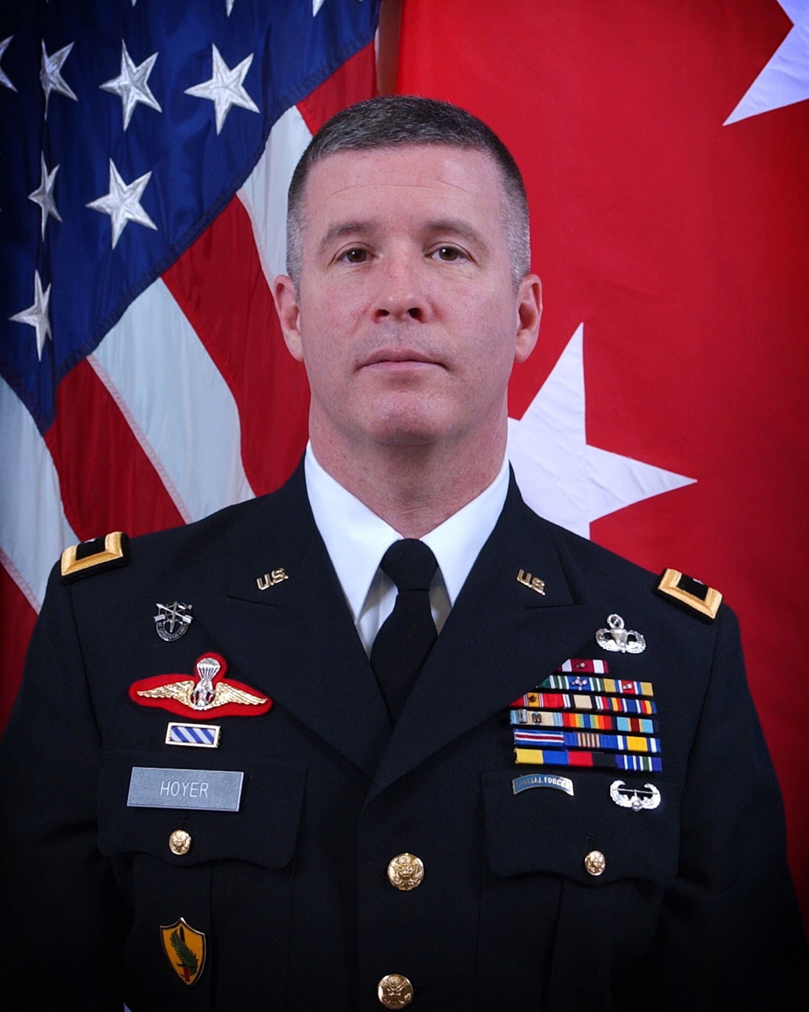 Maj. Gen. James A. Hoyer, the West Virginia Adjutant General