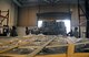 Airmen with the  51st Combat Communications Squadron at Robins Air Force Base prepare their pallets for a deployment exercise.