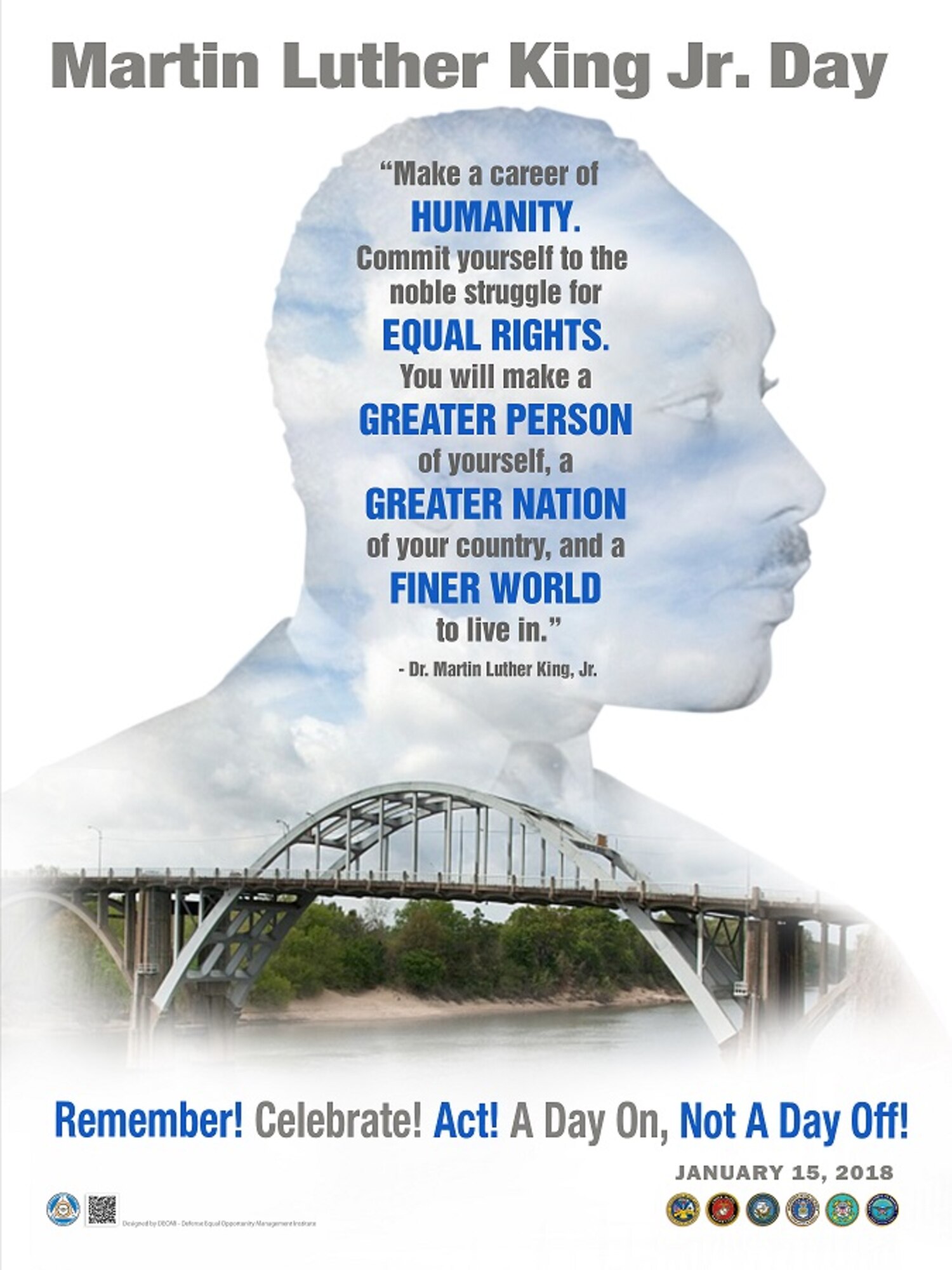 Martin Luther King Jr. Day Poster