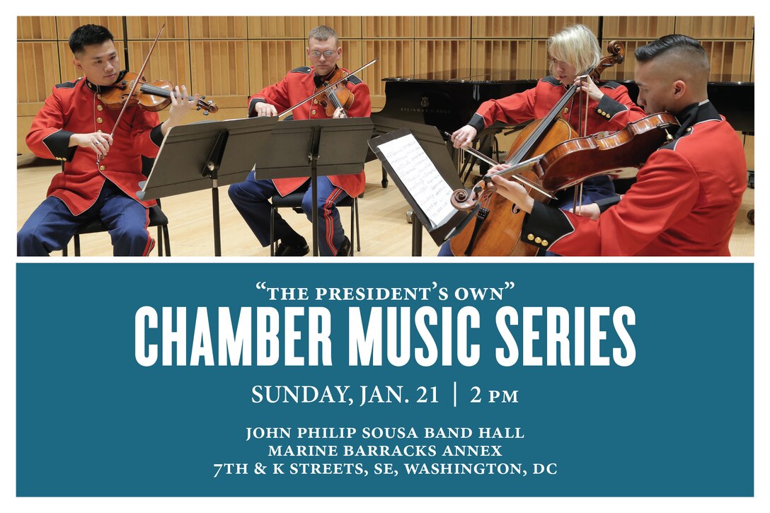 Chamber Music Series Concert: Sunday, Jan. 21 at 2 p.m.