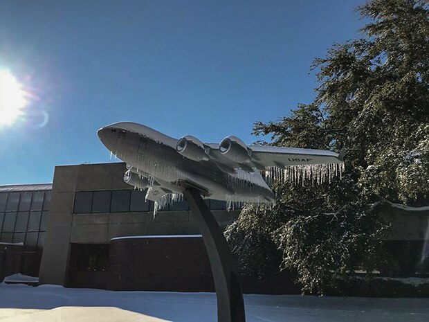 Winter Storm hits Joint Base Charleston