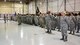 Members of the 94th Airlift Wing stand in formation at an assumption-of-command ceremony held at Dobbins Air Reserve Base, Ga. Jan. 6, 2018. The wing welcomed back Brig. Gen. Richard L. Kemble, who was once the wing's vice commander, but most recently served as 22nd Air Force vice commander. (U.S. Air Force photo by Tech. Sgt. Kelly Goonan)