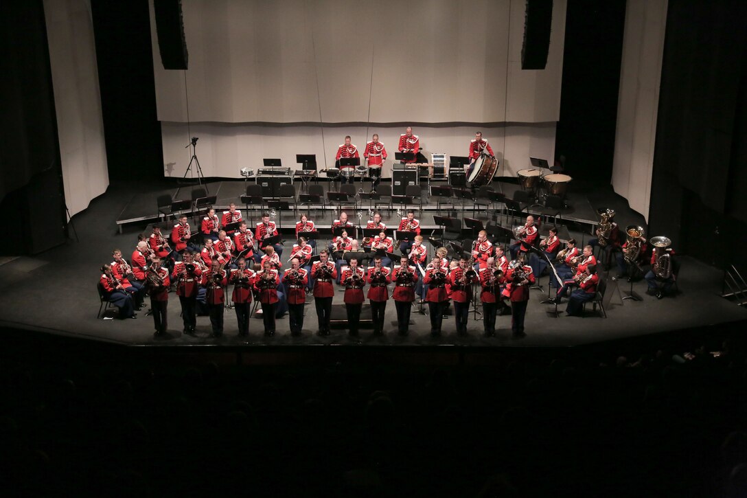 On Jan. 7, 2018, the Marine Band presented the annual Sousa Season Opener at George Mason Center for the Arts Concert Hall in Fairfax, Va