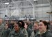 Citizen Airmen of the 910th Airlift Wing attend a commander’s call Jan. 6, 2018, here.