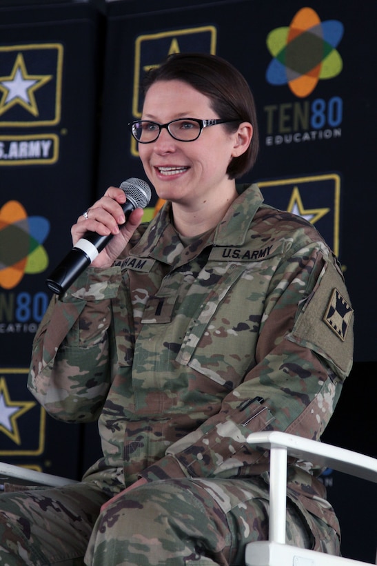 Army showcases STEM for local high school students