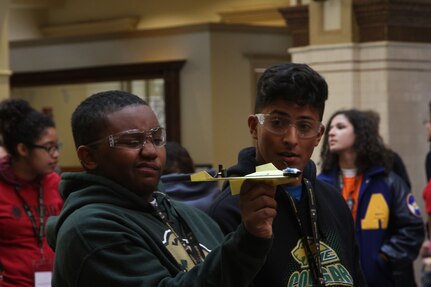 Army showcases STEM for local high school students