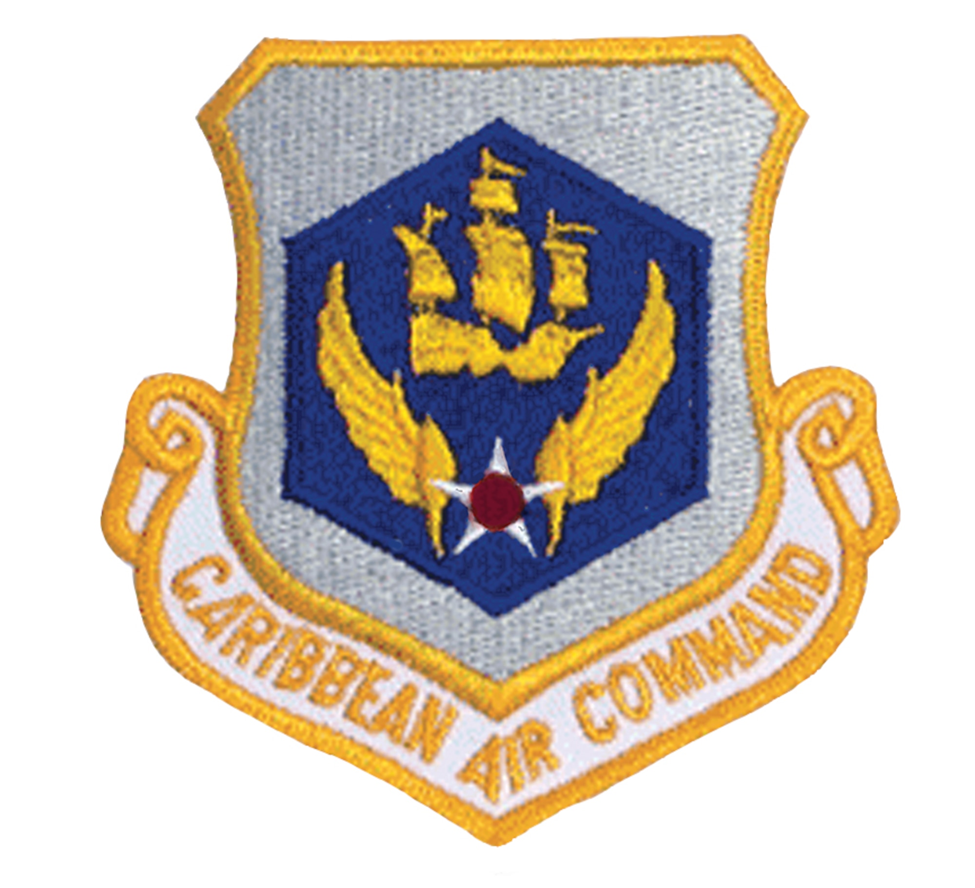 Insignia of the Caribbean Air Command. During its 20-plus years of existence as a U.S. Air Force Major Command, medical personnel from the Caribbean Air Command were responsible for delivering health care in a wide variety of challenging environments across dozens of different nations in one of the largest geographic Air Commands in the world.