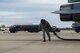 Tactical aircraft maintainers are responsible for fueling Shaw F-16CM Fighting Falcons, including during hot pits, a technique that maximizes the number of sorties a squadron can perform in a duty day.