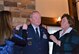 Pa. Air National Guard Commander Col. Mike Regan receives his one-star rank pinned on by his daughter, Emily, and wife, Lisa, during his promotion to brigadier general during a ceremony held at Fort Indiantown Gap, Pa., Jan 7, 2017. Enlisting in the Air Force in 1981, Regan joined the former 111th Fighter Wing, now the 111th Attack Wing, at Horsham Air Guard Station, Pa. before commissioning in 1994. (U.S. Air National Guard Tech. Sgt. Andria Allmond)