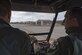 Maj. General Ronald Bruce Miller, 10th Air Force commander, rides on the flight line in route to an A-10C Thunderbolt II, Jan 9, 2018, at Moody Air Force Base, Ga. The 10th Air Force leadership visited Moody to discuss the future deployments and changes to their units. (U.S. Air Force photo by Senior Airman Daniel Snider)