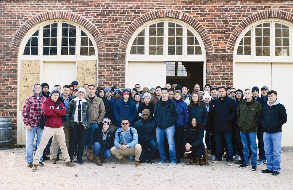 Marines visit Harpers Ferry to learn the importance of being ’Always