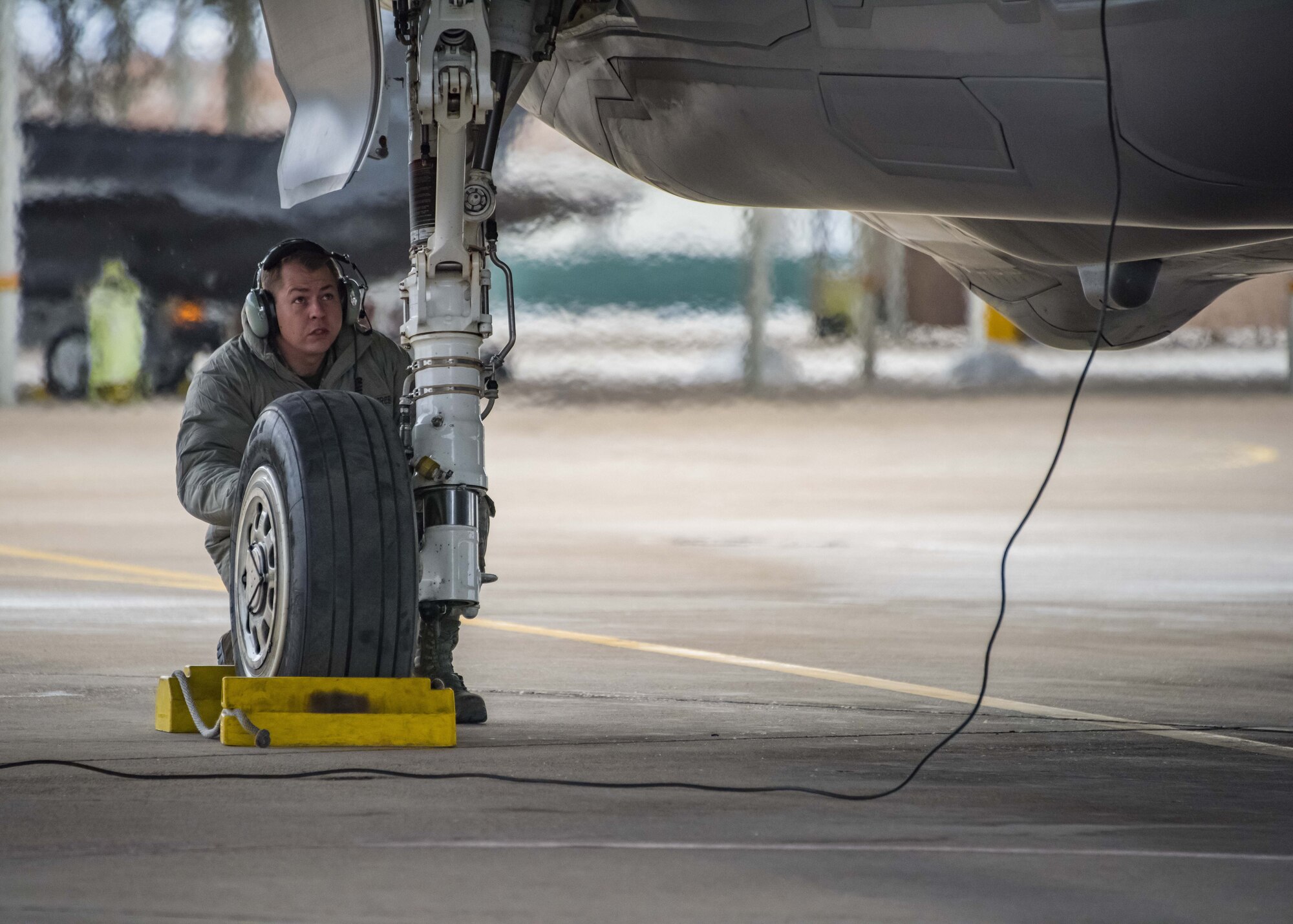 Tech. Sgt. Matthew Hix is an F-35 crew chief in the 419th Aircraft Maintenance Squadron