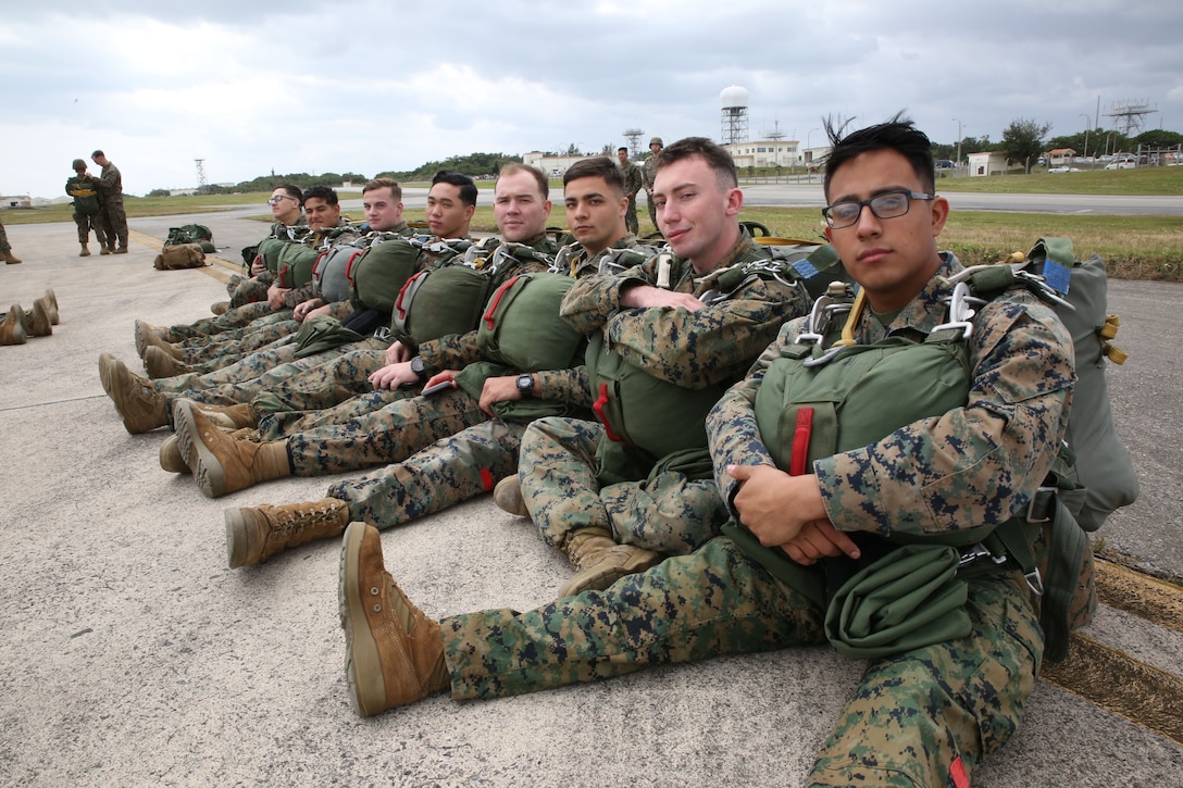 Falling with style Rough Riders conduct air delivery operations