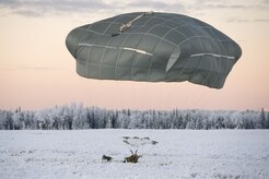 Spartan paratroopers go airborne over JBER