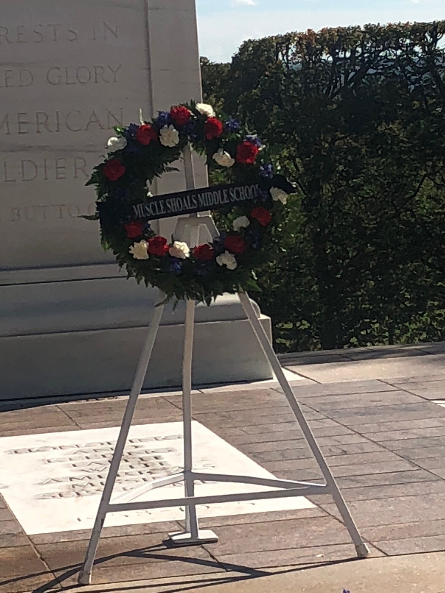 Alabama Guardsman Lays Wreath at Arlington