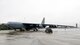 A B-52 Stratofortress, supporting a strategic bomber deployment in Europe, was diverted to RAF Mildenhall due to inclement weather Jan. 9, 2018, while en route to RAF Fairford, England. The 100th Air Refueling Wing had Airmen standing by and infrastructure available to receive the bomber aircraft until it was able to continue to its final destination. The strategic bomber is one of four B-52s from the 5th Bomb Wing, Minot Air Force Base, North Dakota, conducting theater integration and training in the United Kingdom. (U.S. Air Force photo by Karen Abeyasekere)