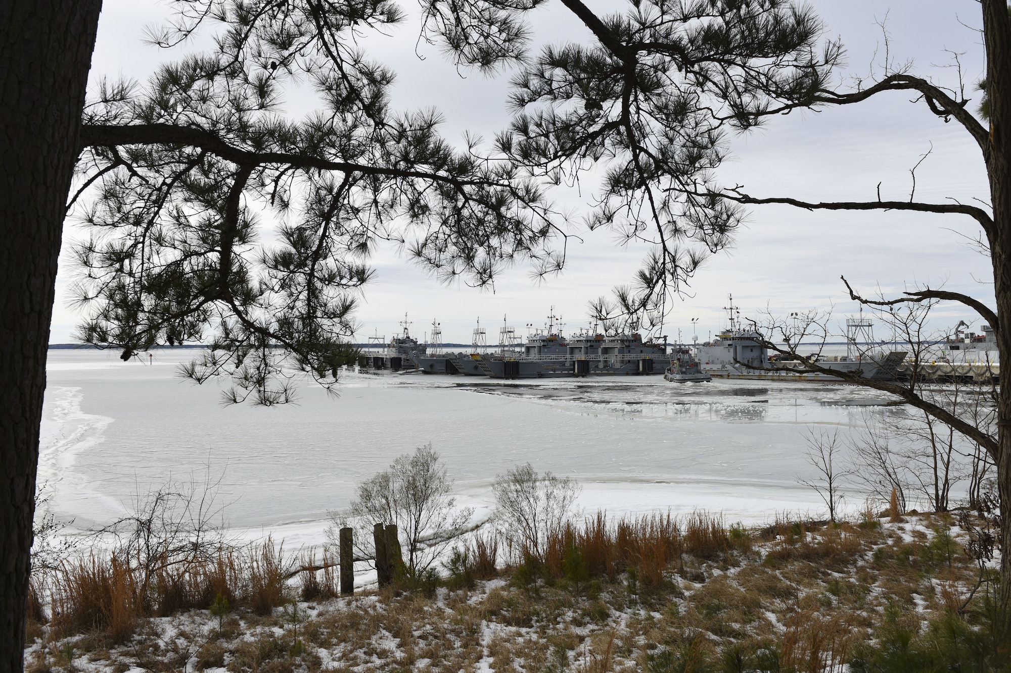 Winter Storm Grayson dropped close to 10 inches of snow on Joint Base Langley-Eustis, Va., Jan. 3-4, 2018.