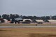 An F-15E Strike Eagle takes off during exercise Thunderdome 18-01, Jan. 11, 2018, at Seymour Johnson Air Force Base, North Carolina. Thunderdome is designed to keep Airmen in a warrior mindset and sharpen tactics, techniques and procedures to prevent unnecessary loss of life or injury in the event of a real-world incident. (U.S. Air Force photo by Airman 1st Class Kenneth Boyton)