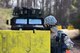 Airman 1st Class Andrew Yuzeitis, 4th Security Forces Squadron, takes cover behind a barrier during exercise Thunderdome 18-01, Jan. 11, 2018, at Seymour Johnson Air Force Base, North Carolina. Thunderdome is designed to keep Airmen in a warrior mindset and sharpen tactics, techniques and procedures to prevent unnecessary loss of life or injury in the event of a real-world incident. (U.S. Air Force photo by Airman 1st Class Kenneth Boyton)