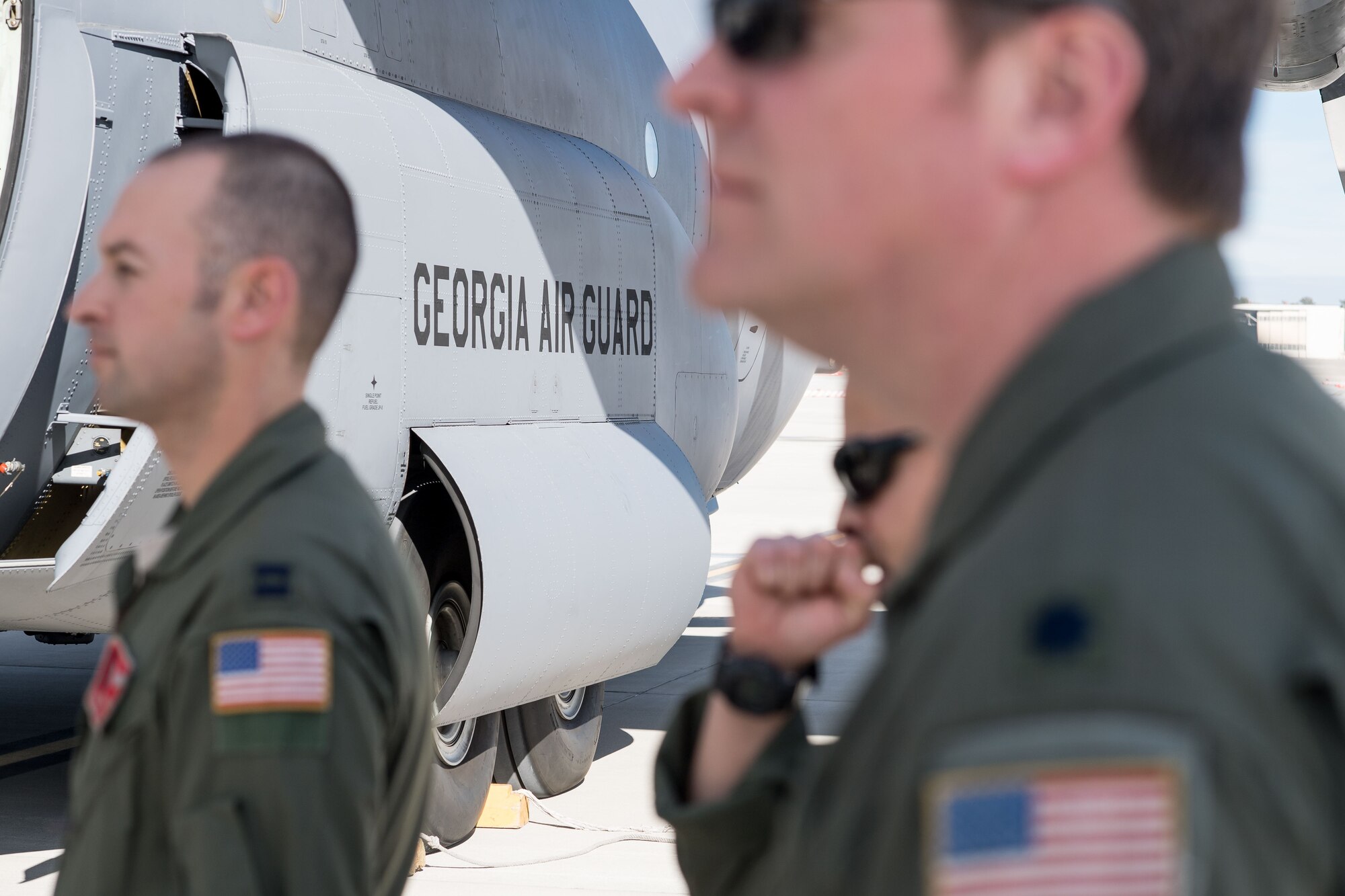 Georgia Air Guard supports airdrop training at Pope