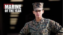 The Marine Corps Association and Foundation honored Cpl. Nelfi Tineoferreiras as its Marine of the Year 2017 Jan. 12, 2018, at the Butler Officer's Club, Camp Foster, Okinawa, Japan. Tineoferreiras, the noncommissioned officer-in-charge of the Receiving Section, Combat Logistics Regiment 35, 3rd Marine Logistics Group, and native of the Dominican Republic was nominated to be the MCA&F Marine of the Year for her outstanding performance, some of which included her technical proficiency, dedication to her duties and demonstration of the Marine Corps' core values. (U.S. Marine Corps story and photos by Lance Cpl. Joshua Pinkney)